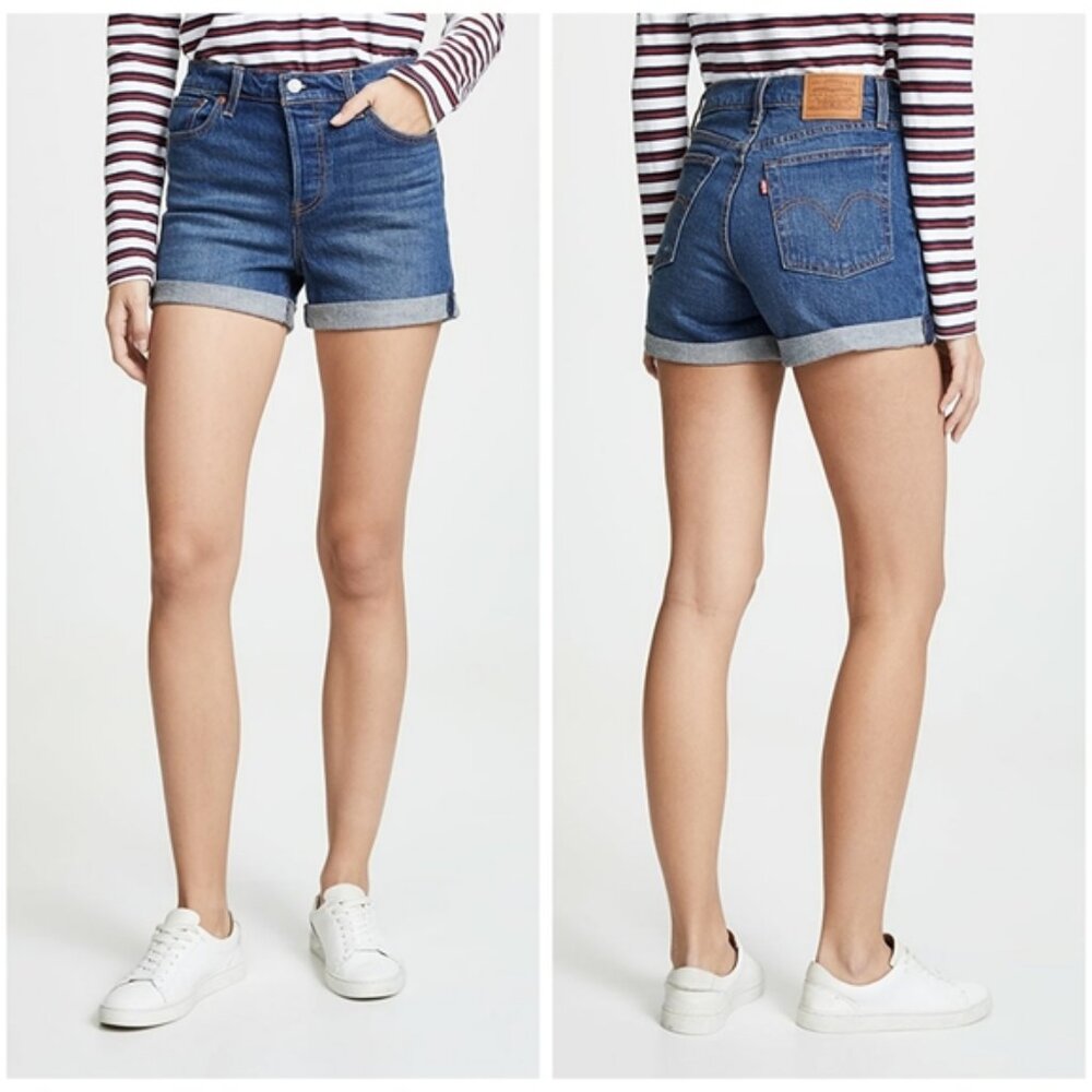 Levi's Premium High Rise Wedgie Short (Authentic Favorite)